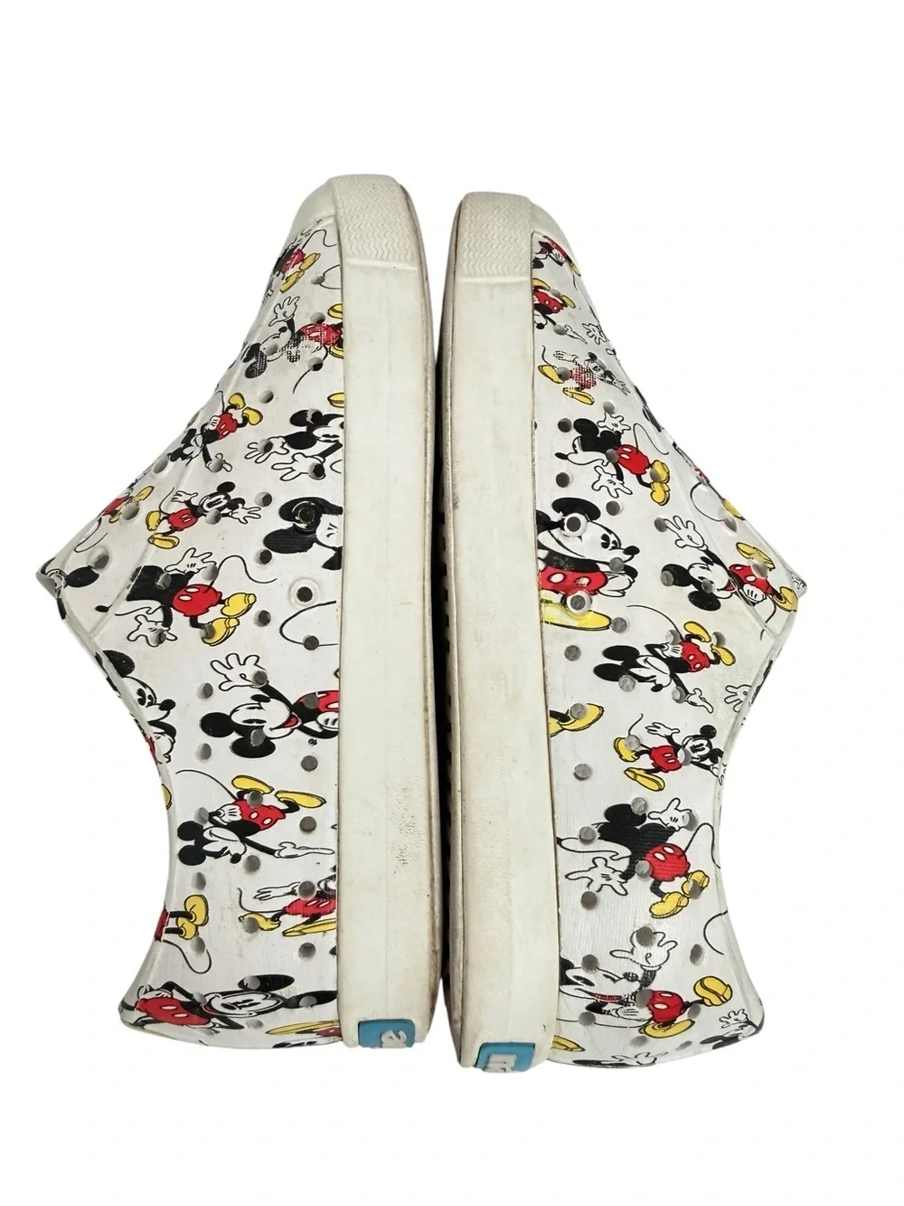 Native mickey mouse water athletic Shoes Disney junior junior size 2